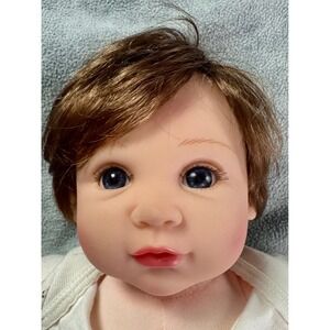 Aori Reborn Baby Doll 18 Inch Lifelike Realistic Weighted Soft Body Blue Eyes